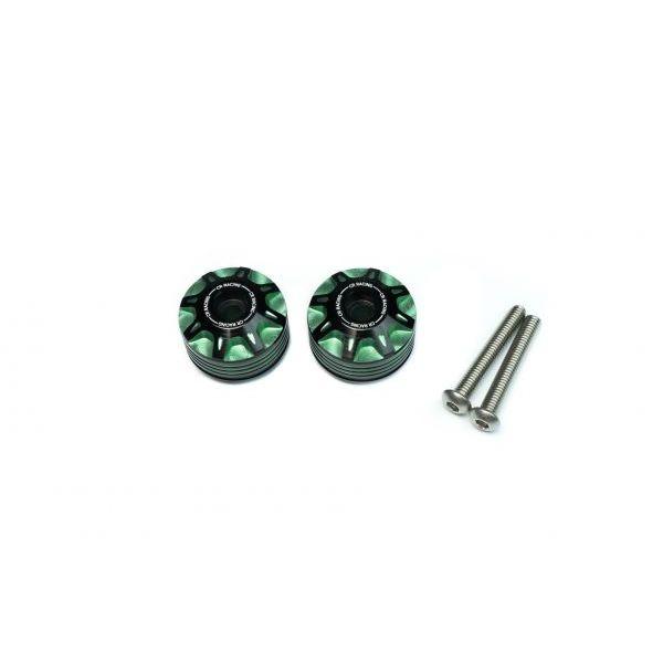 ปลายแฮนด์ CNC Dual ANODIZED HONDA LEAD-125 4V / FORZA300-350 / X-MAX-300 / ADV-150-160 / PCX150-160 CR RACING