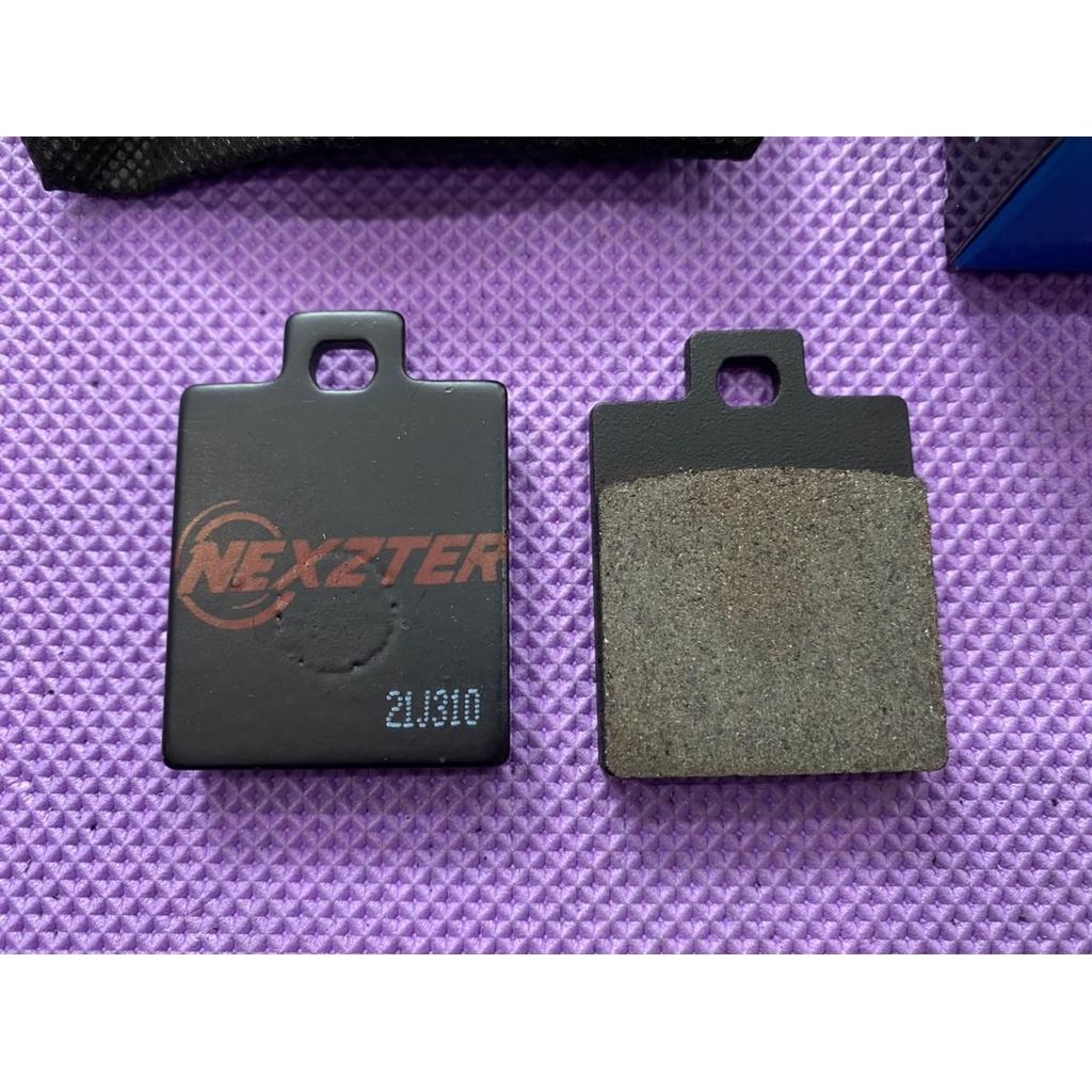 ผ้าเบรค 113113AA Vespa LX,S,L,LXV (F)หน้า / Lambretta V125,V200 (R)หลัง  แบรนด์ Nexzter