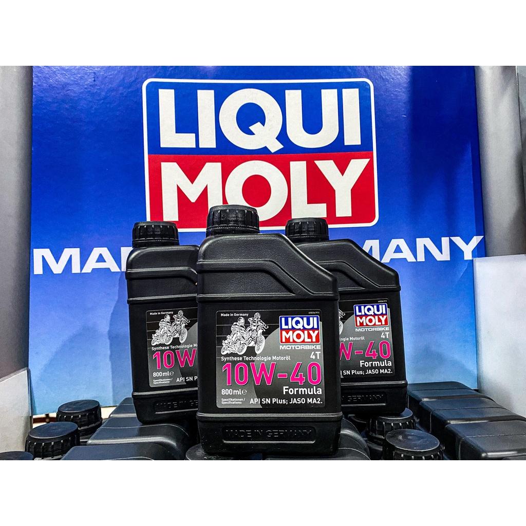 น้ำมันเครื่อง Liqui Moly 10W-40 Fomula 0.8 Lt.
