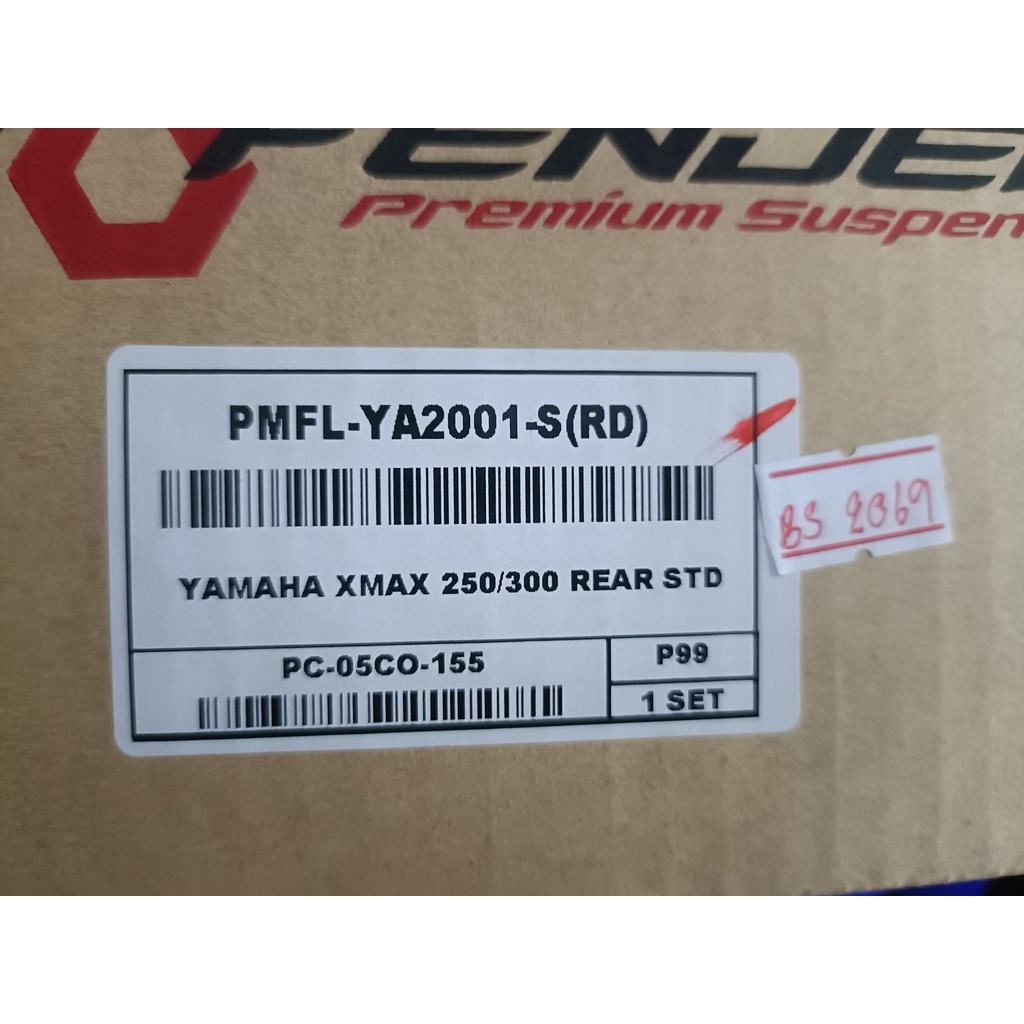 โช๊คหลัง PROFENDER รุ่นFLASH SERIES X-MAX300 ความสูง 350MM ตัวSTD ตรงรุ่น งานแท้100%