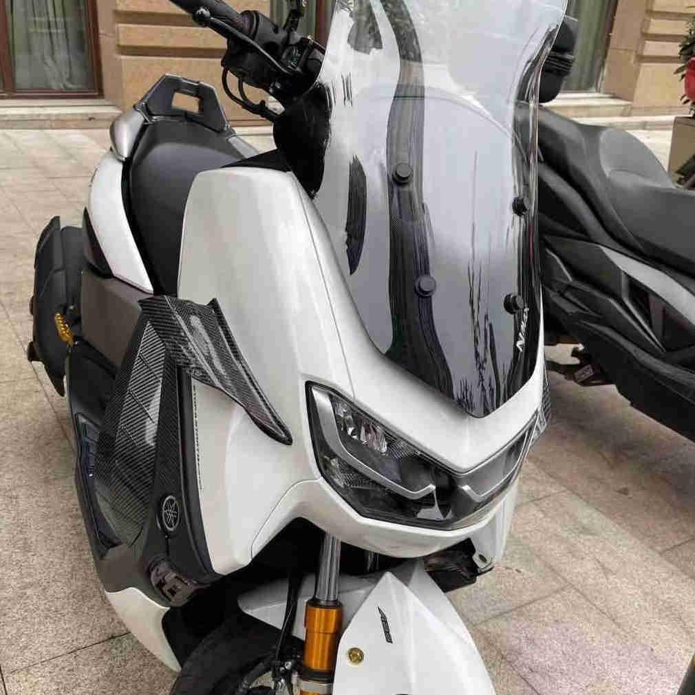 แลมแอร์ ติดหน้ากาก ข้าเฟริ้ง N-MAX ตัวใหม่ ตัวเก่า ABS เคฟล่า งาน SEMSPEED