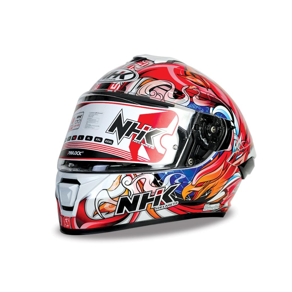 หมวกกันน็อค เต็มใบ NHK Helmet K5R Alonso Lopez #8