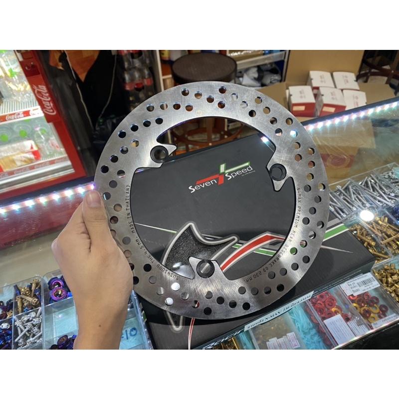 168. จานดิสหลัง nmax ขนาด 230 มิล หนา 4.5มิล/ sevenspeed
