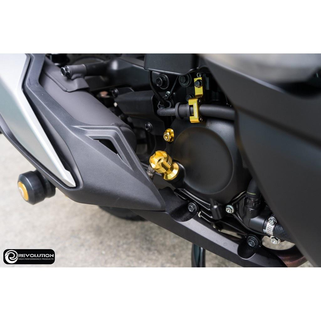 ฝาปิดวัดระดับน้ำมันเครื่อง(สั้น)  ADV150 / ADV350 / FORZA300-350 / PCX150-160   งาน REVOLUTION