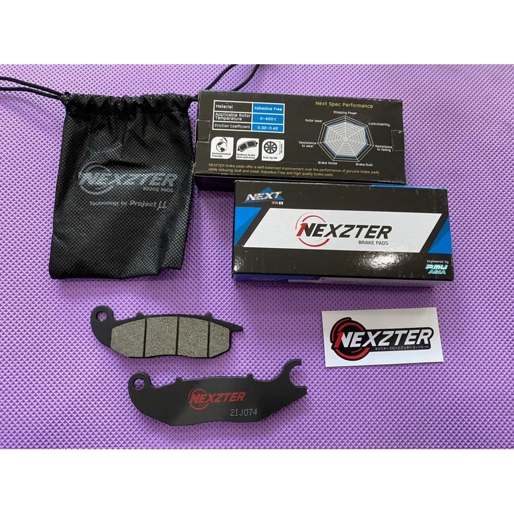 ผ้าเบรค หน้า Click150i / CRF250 / CBR150 new / PCX160 / ADV150 แบรนด์ Nexzter MD5