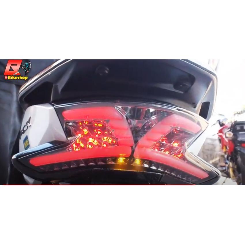 ไฟท้ายไฟเลี้ยวในตัว PCX2018 2019 2020 .มีไฟหรี่ ตรงรุ่น * semspeed