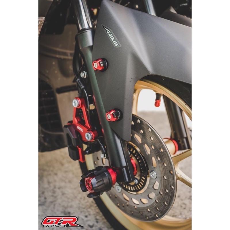 บู๊ชรองน็อต ยึดบังโคลนหน้า V2 รุ่น X-MAX AEROX155 2021  N-MAX 2020  GTR บูท บูช