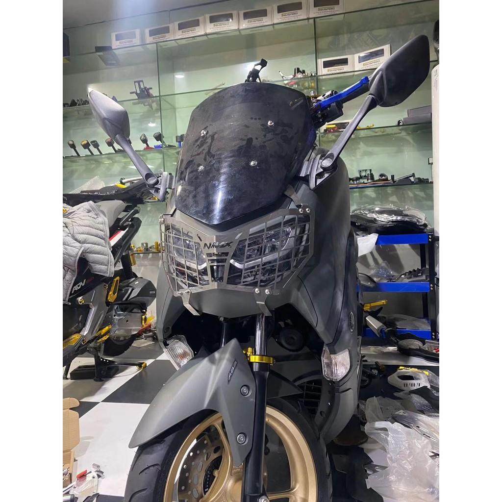 การ์ดไฟหน้า รุ่น Yamaha N-MAX 155 /2021 Semspeed ตะแกรงไฟหน้า ครอบไฟหน้า