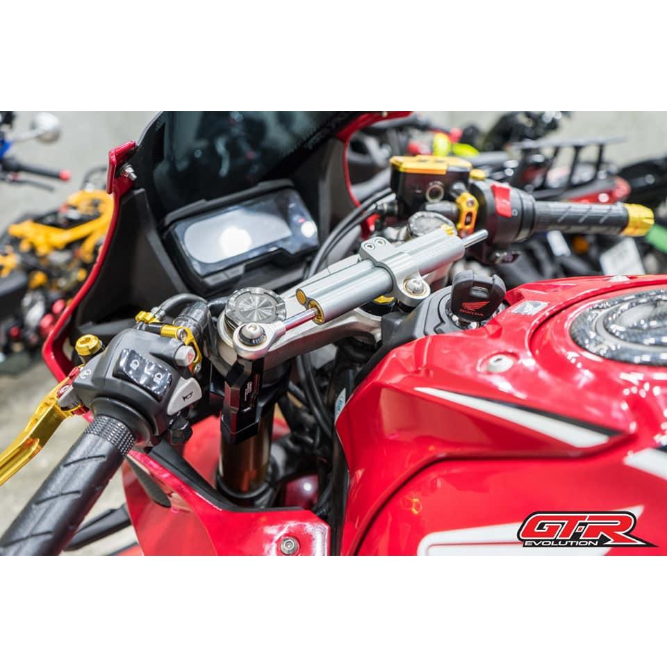 ขาจับกันสะบัด (โอลีน ยึดใต้แผงคอ) GTR CBR-650 ปี19-21 ขาจับกันสบัด ตรงรุ่น สีดำ