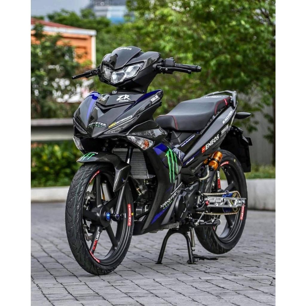 ล้อเม็ก หน้า-หลัง CR55 CARBON RIM 4.4 KG  For EXCITER150 Racing Boy/ RCB