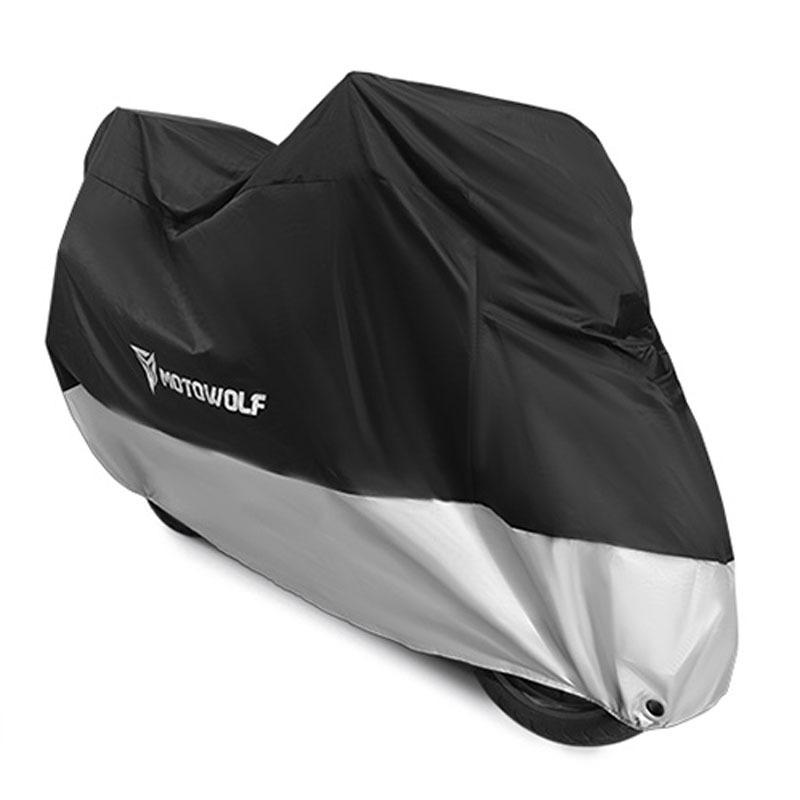 ผ้าคลุมรถกันน้ำ MOTOWOLF MDL-0802B 210D หนาพิเศษ ของแท้ มีไซส์ M L XL 2XL 3XL 4XL