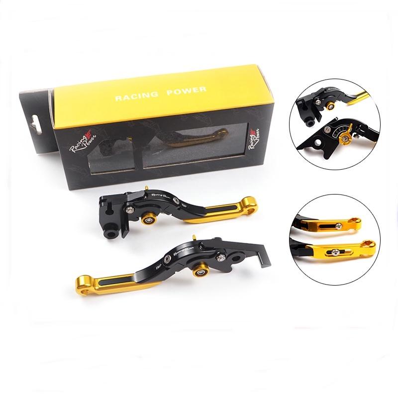 มือเบรคปรับระดับได้ M-SLAZ / MT15 / R15 / XSR ปรับระดับ6ระดับ พับได้ สไลด์ได้ งาน CNC  semspeed