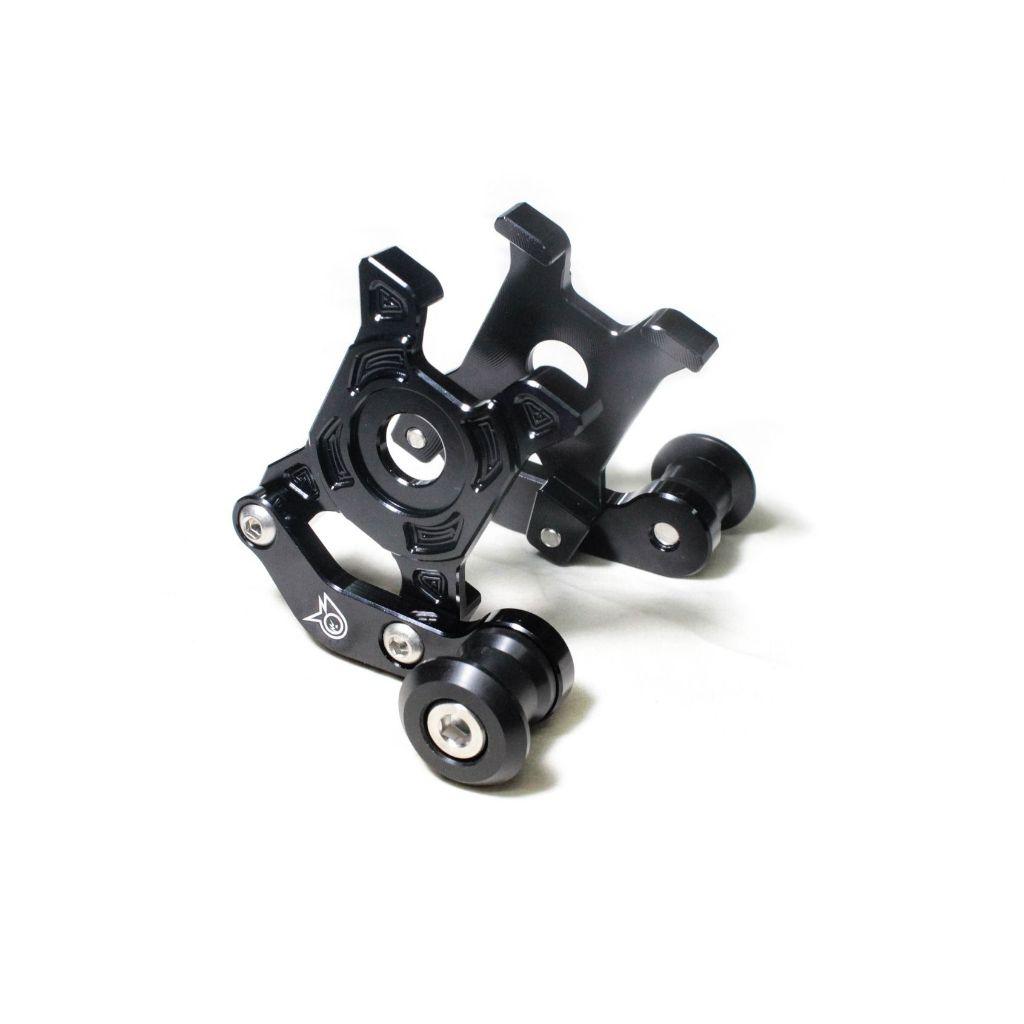 แผ่นรองสวิงอาร์ม+เป๊กยกรถ CNC (สแตนขาง่าม) MSX-125 เก่า / MSX-125 SF/GROM PIRANHA (0129)