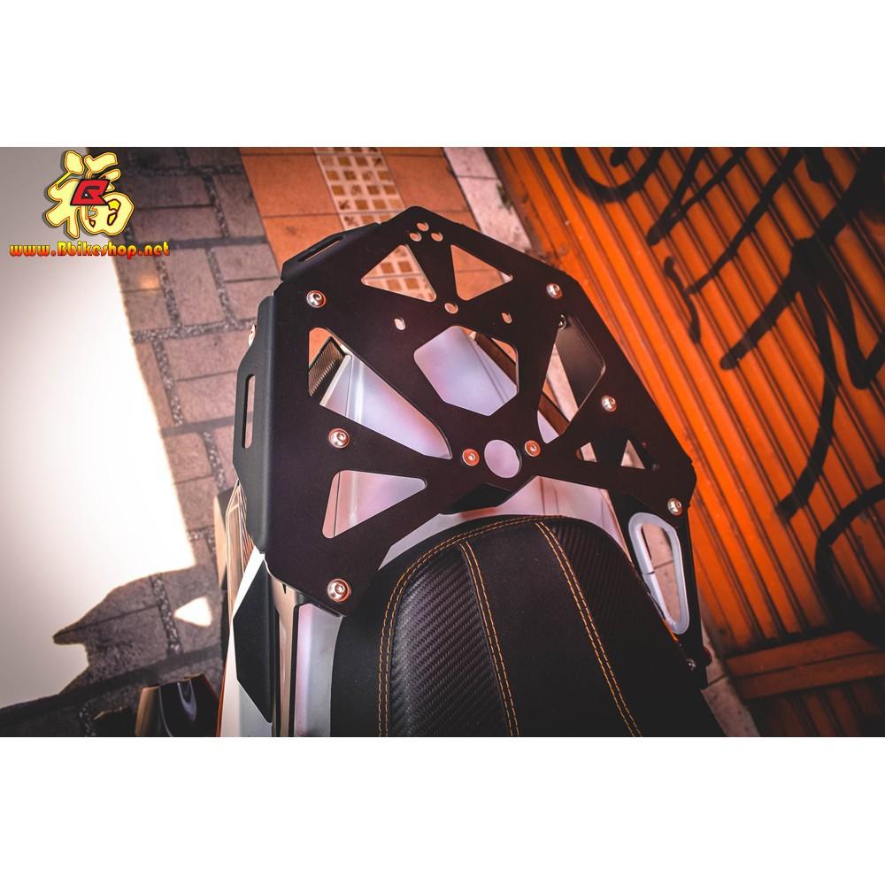 แร็คท้ายเหล็กเลเซอร์พร้อมแหวนเกี่ยวของ CNC PIRANHA รุ่น GPX DRONE-150