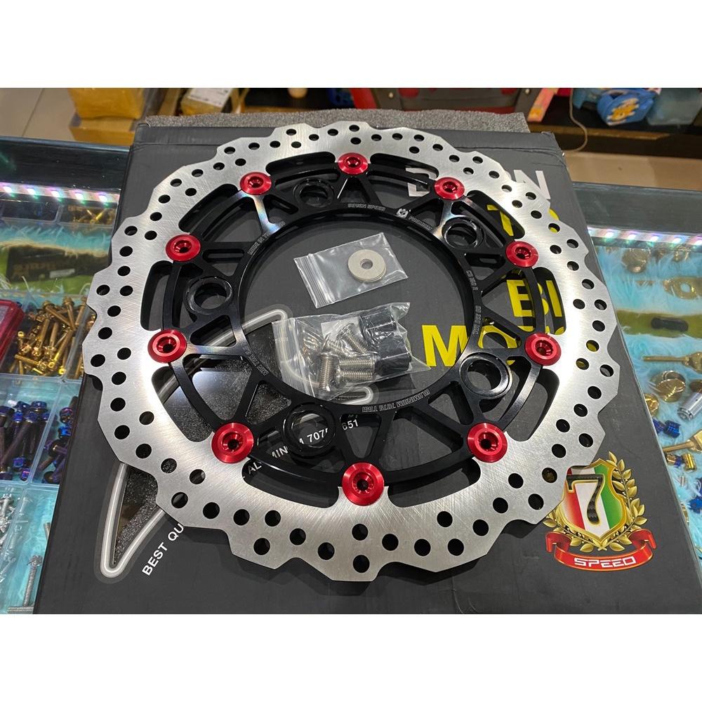 จานดิส รุ่น cb150r / CB300r 330 มิล + น็อตจานดิสเลส SevenSpeed