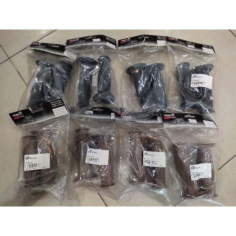 ปลอกแฮนด์ CR racing Tigerr Auto parts ใส่ได้ทุกรุ่น ดำ/น้ำตาล