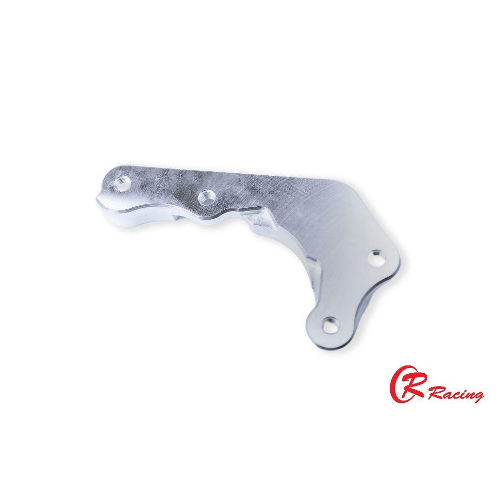 Giorno+ (ABS) CR RACING ขายึดปั๊มดิสเบรคหน้า CNC สำหรับปั๊มปักข้าง ปั๊มด้วง 2 Pot ขนาดจาน 220mm (029)
