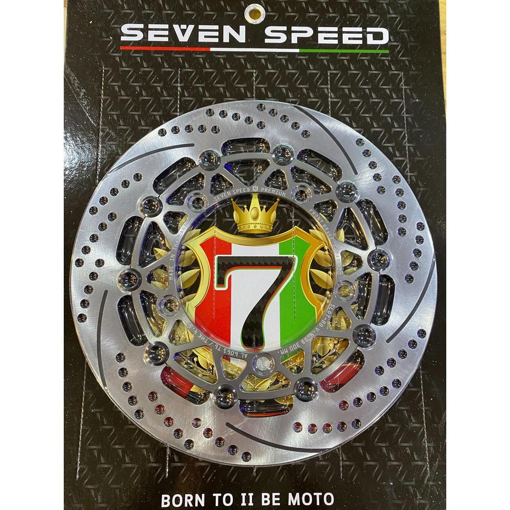 จานดิสหน้า X-max ขนาด 300 มิล. Slot-BB V.4 / sevenspeed