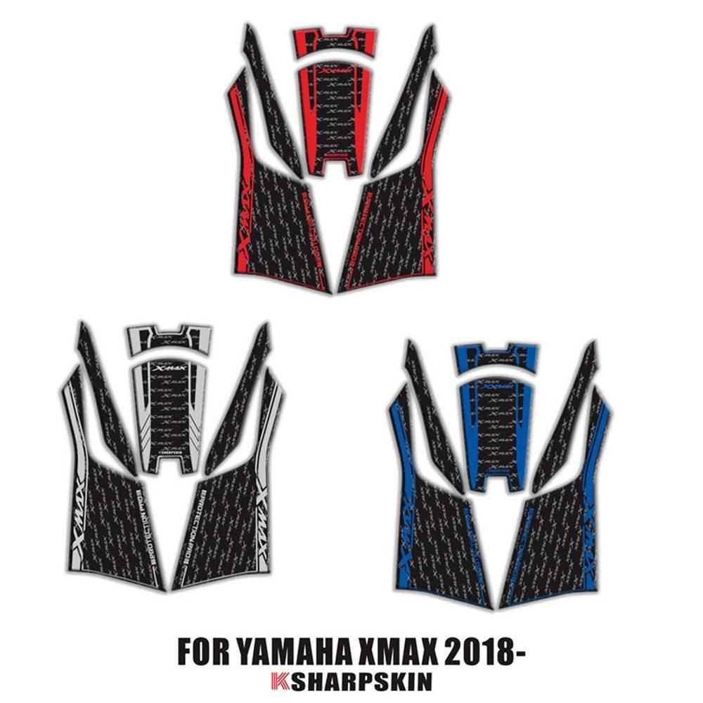 สติ๊กเกอร์ กันรอยคอลโซนหน้าชุดใหญ่ รุ่น  X-max 300 semspeed สติ้กเกอร์