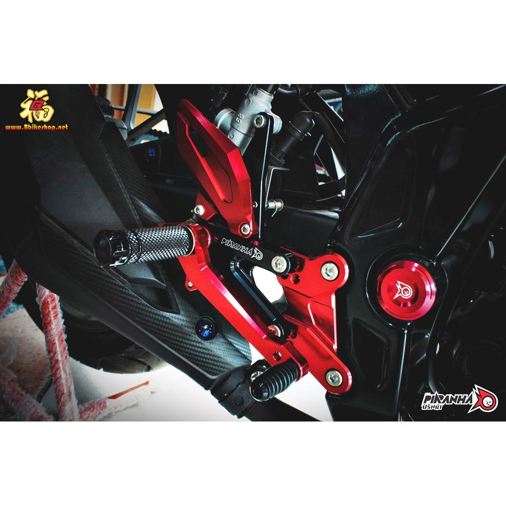 เกียร์โยง ตรงรุ่นCBR 150R 2019 New ปรับระดับได้ งานPiranha แท้ คละสี