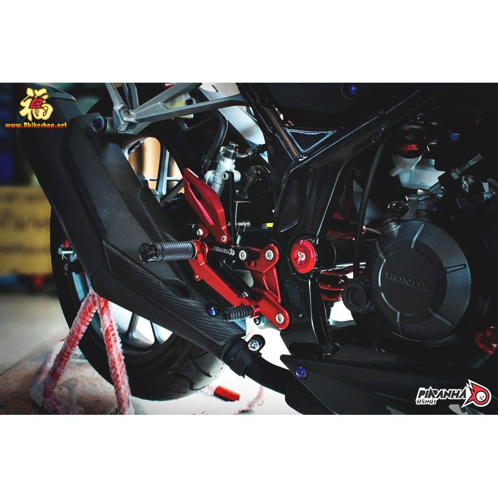 เกียร์โยง ตรงรุ่นCBR 150R 2019 New ปรับระดับได้ งานPiranha แท้ คละสี