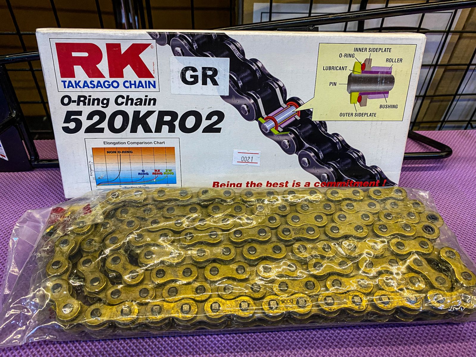 520KRO สีทองล้วน(GB)