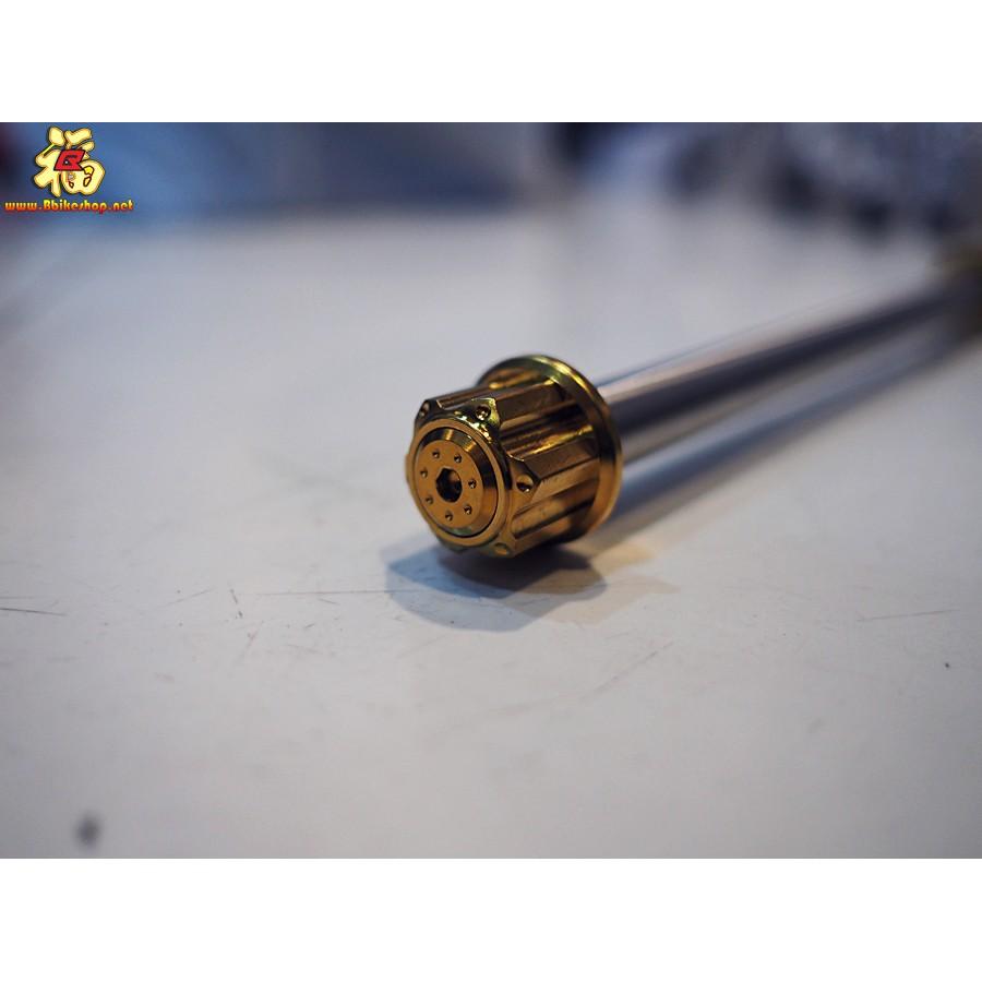 ชุดน็อตแกนล้อหน้า รุ่น X-Max 300 / sevenspeed