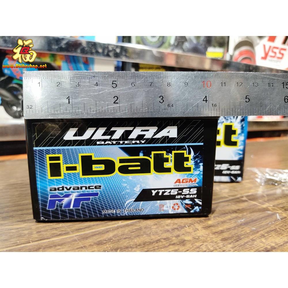 แบตเตอร์รี่ i-batt YTZ5-SS MSX ZOOMER CLICK R15 M-SLAZ XSR KSR สำหรับรถมอไซค์ ทั่วไป แบตแห้ง*แบตเตอรี่