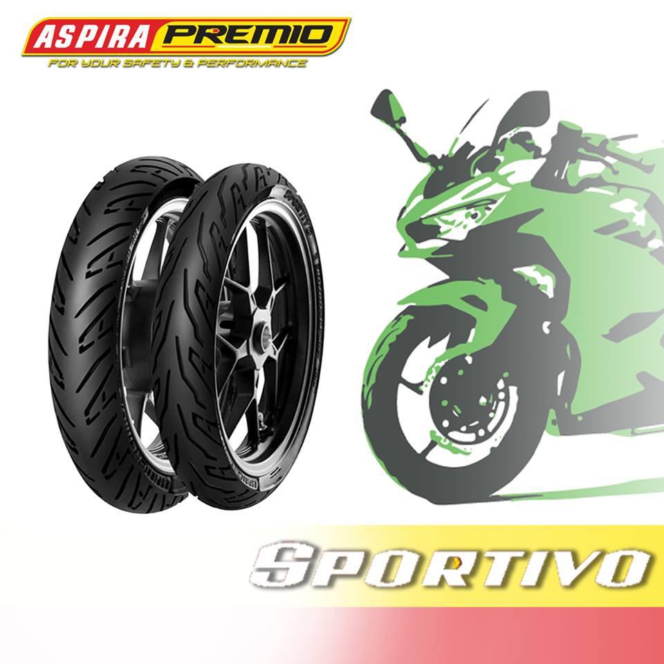 (ยางขอบ17/💥ทุกขนาด) Aspira premio Sportivo ยางนอกขนาด 70-160 ขอบ17