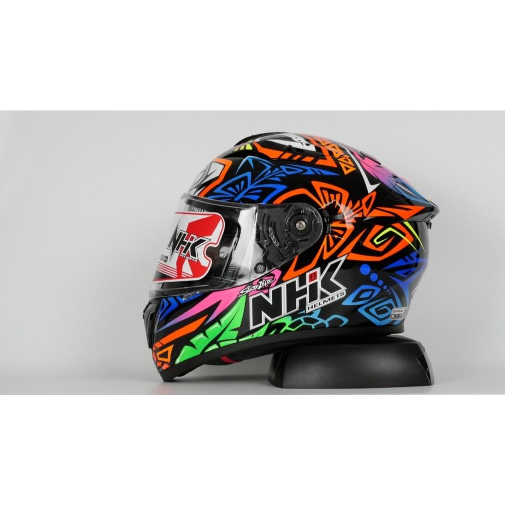 หมวกกันน็อค เต็มใบ NHK model GP PRIME #RUEDA แว่น2ชั้น แถมกระเป๋าผ้า