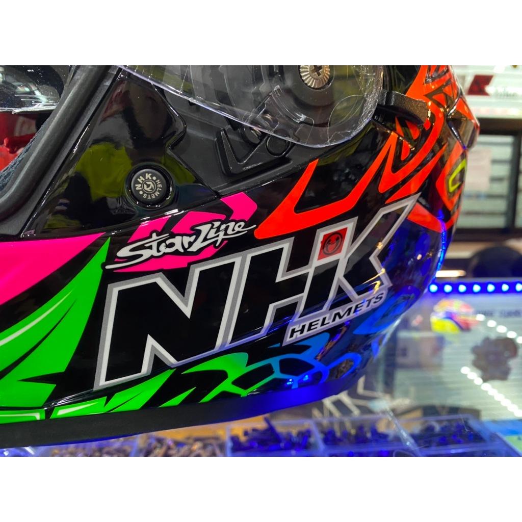 หมวกกันน็อค เต็มใบ NHK model GP PRIME #RUEDA แว่น2ชั้น แถมกระเป๋าผ้า