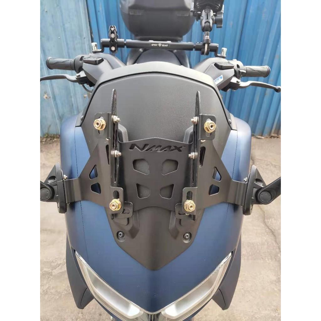ขายึดชิวหน้า มีที่ยึดกระจก+กระจกทรงR3 ตรงรุ่น N-MAX 2020 ตัวใหม่ งานแท้ กระจกทรงR3+ขาสั้น+ขายาว+ฐานยึด✨ semspeed
