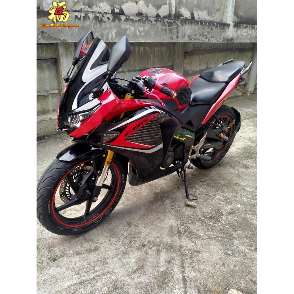 ชิวหน้า แต่งอคิลิคดำ ตรงรุ่น NINJA300 NINJA250 ตัวเก่า โฉมเดียวกัน ชิวดำ ชิวแต่ง บังหน้า
