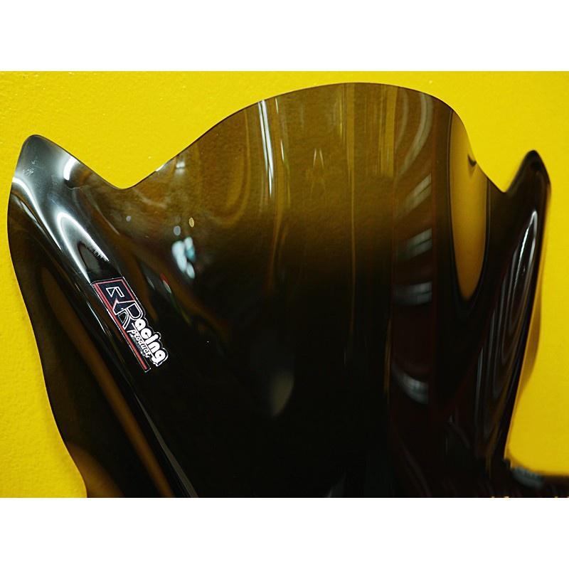 ชิวหน้าแต่งอคริลิคดำ Bracing ตรงรุ่น Ninja-650 new