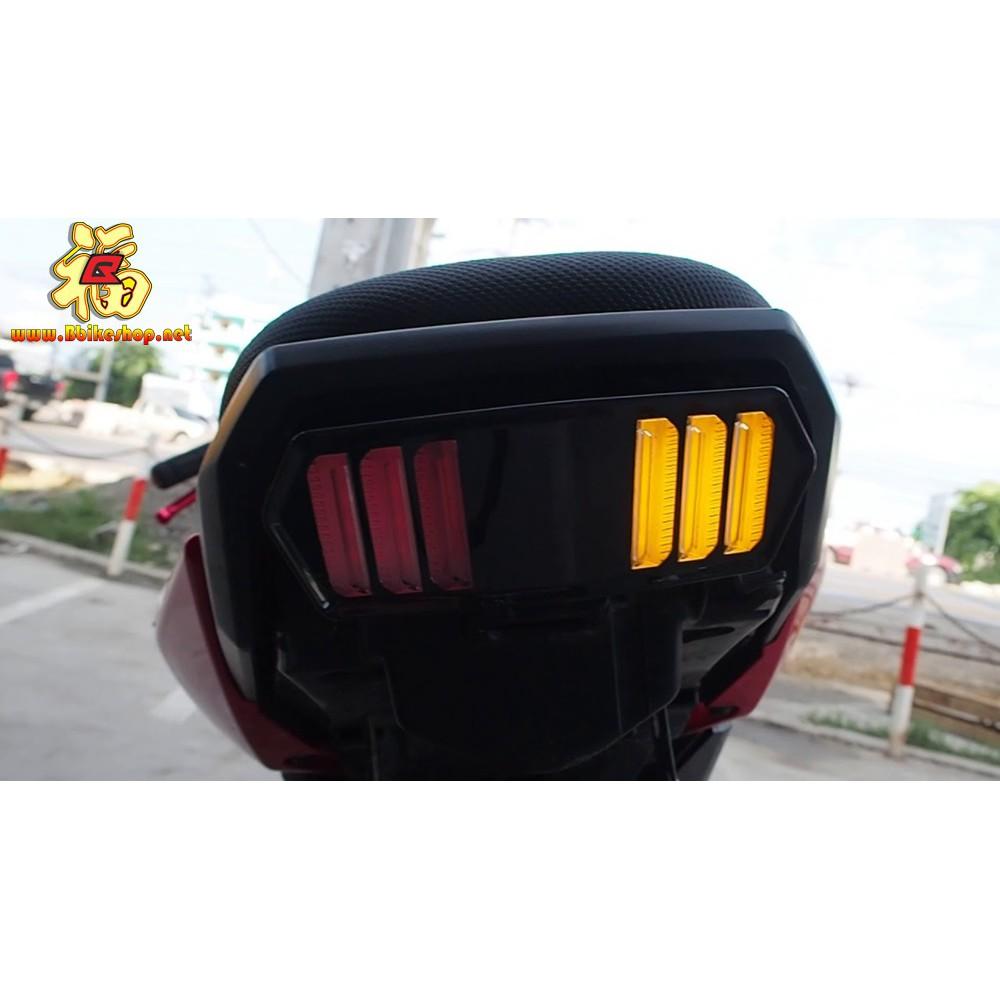 ไฟท้ายไฟเลี้ยวในตัว MSX ทรง Mustang มีไฟ เลี้ยวในตัว คละรุ่น MSX CB650 CBR650 DEMON125 MSX SF ไฟท้าย ไฟเลี้ยว