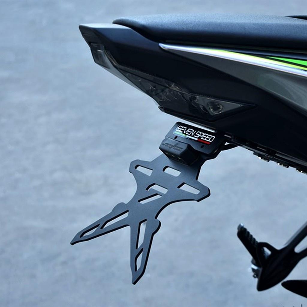 ท้ายสั้นแม่เหล็กพับได้ ไม่มีส่องป้ายทะเบียน  ZX-6R / SEVENSPEED BS6416