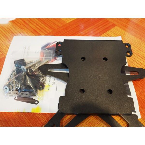 ท้ายสั้นแม่เหล็กพับได้ ไม่มีส่องป้ายทะเบียน  ZX-6R / SEVENSPEED BS6416