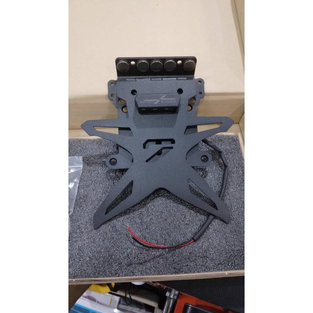 ท้ายสั้น Sevenspeed แม่เหล็กพับได้ รุ่น Heavy ใช้แปลงใส่ คละรุ่น(ท้ายพับ)งาน 7speed รุ่น  คละรุ่น (มีไฟ LED)ท้าย ทัายสั้น *