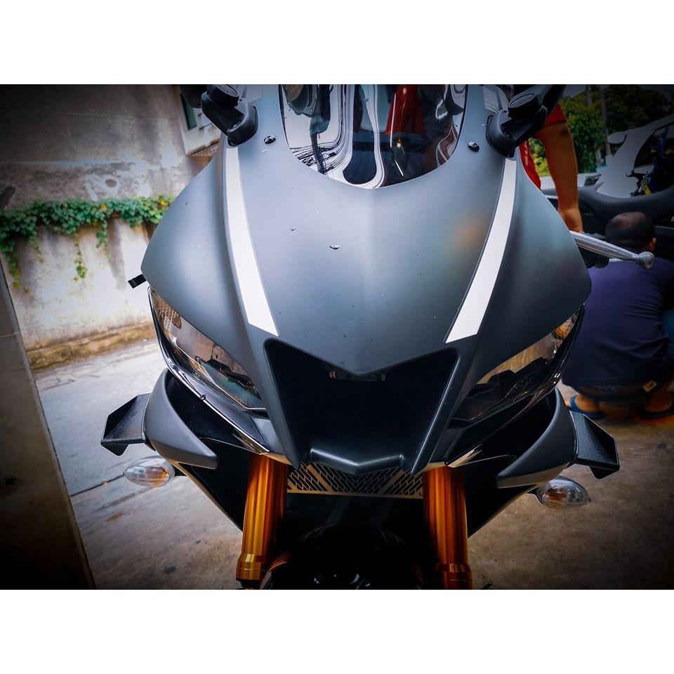 11.วิง KOSO แท้100% ปีกข้าง UNIVERSAL ชุดปีกข้างดักอากาศ moto GP ใส่ได้หลายรุ่น  #สีดำ****