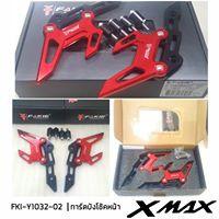 การ์ดบังโช๊คหน้า x-max300 FAKIE GENMA  การ์ดบังโช๊ค โช๊ค X-MAX การ์ดโช๊ค