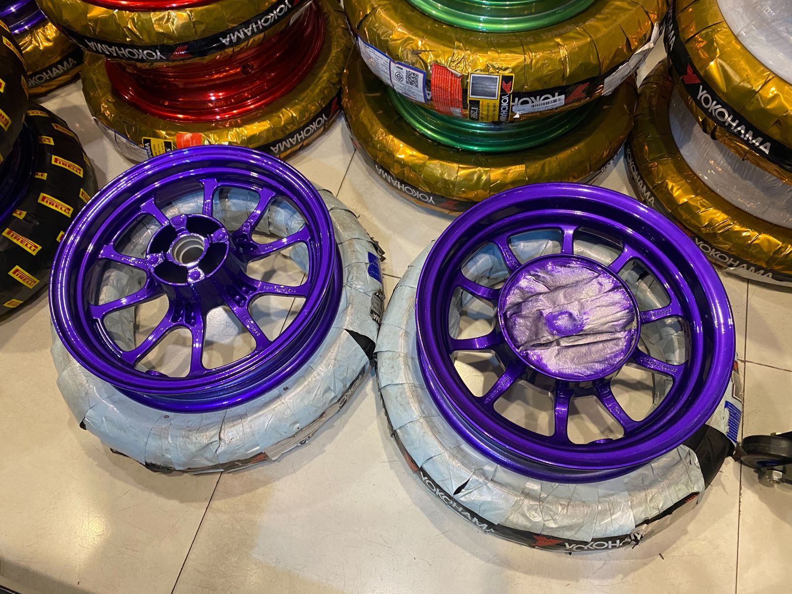ชุดแต่ง GIORNO งบ13900.- 15ชิ้น ได้อะไรบ้าง ไปดู!! เลือกสีได้ทุกชิ้น
