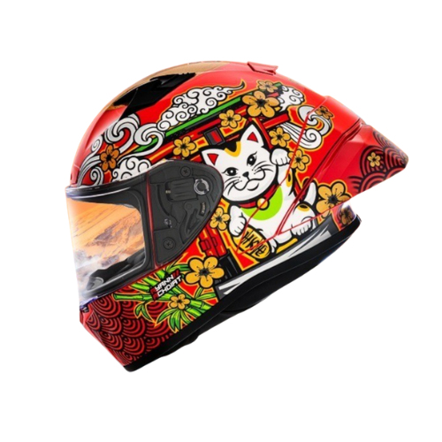 หมวกกันน็อค ZEUS-826 RS II ( Spoiler) Neko แถมฟรี ชิลด์ปรอท