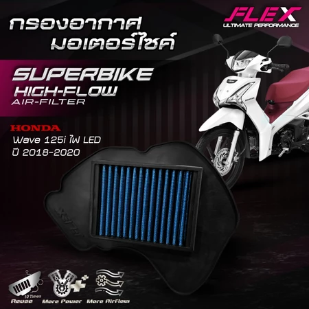 WAVE 125i ไฟ LED ปี 2018-2020