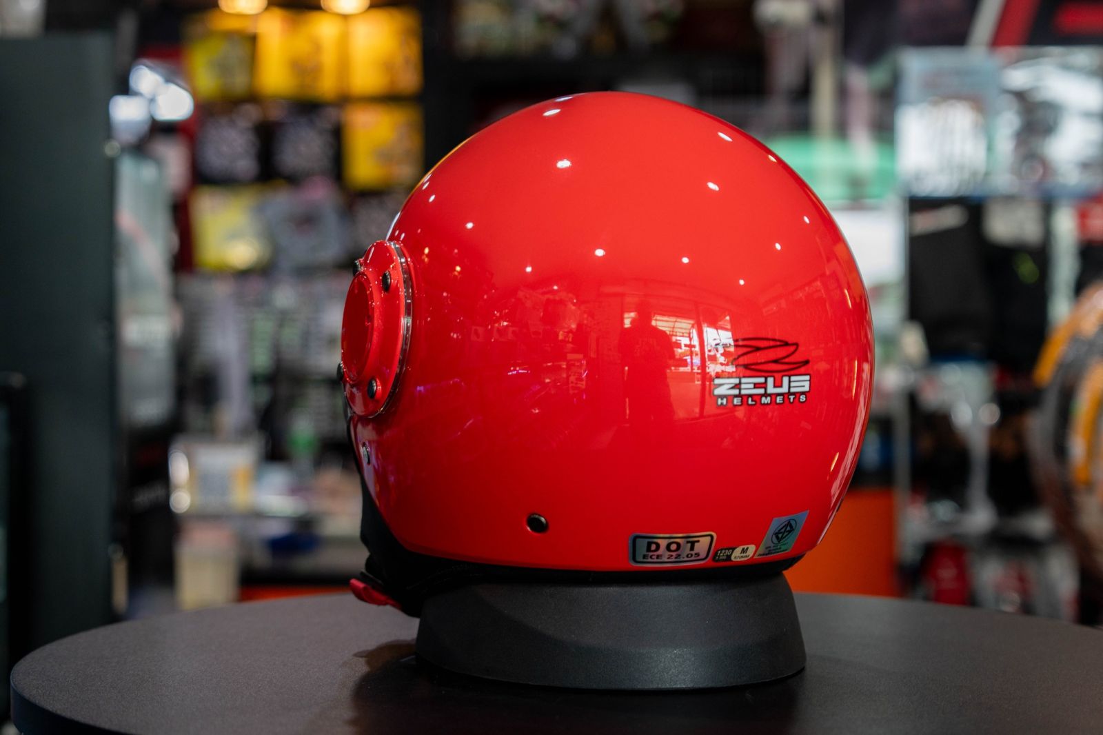 หมวกกันน็อค ZEUS ZS-217 BN2 | Red | Blue