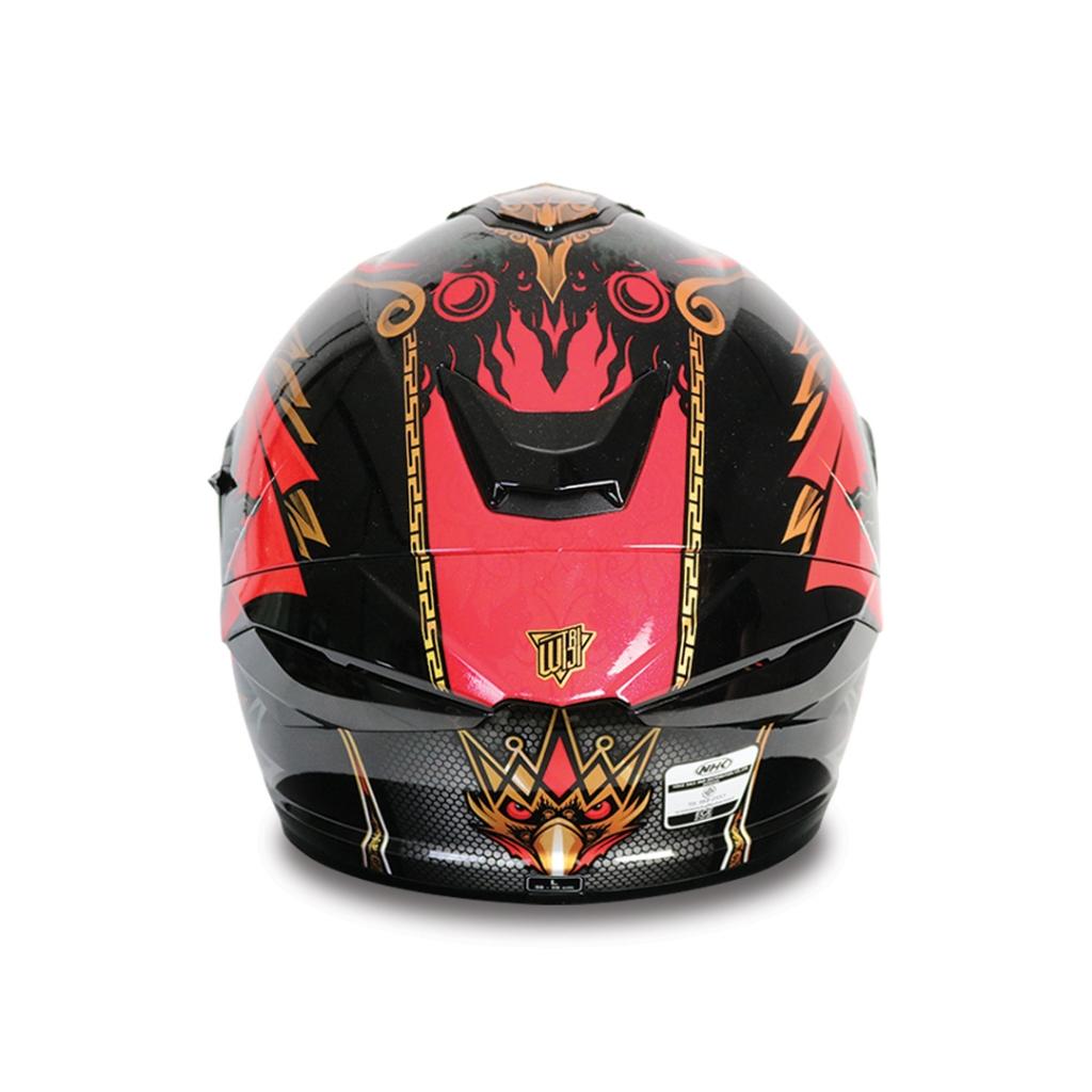 หมวกกันน็อค เต็มใบ NHK Helmet K5R ⚡Baliness Garuda แว่น2ชั้น มีกระเป๋าแถมให้