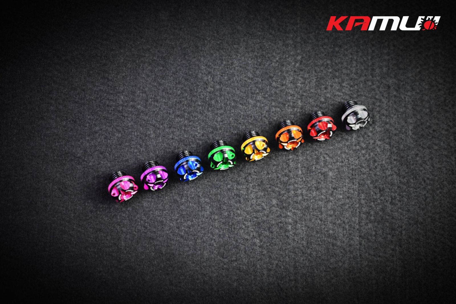 น็อตจานไฟ Honda/Zontes น็อตเฟืองท้าย Yamaha KAMUI 2-Tone