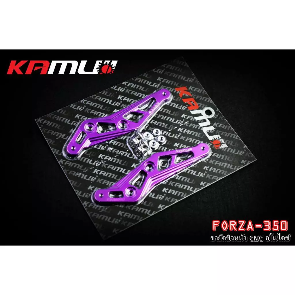 ขายึดชิวหน้า CNC ตรงรุ่น FORZA-350 งานสี