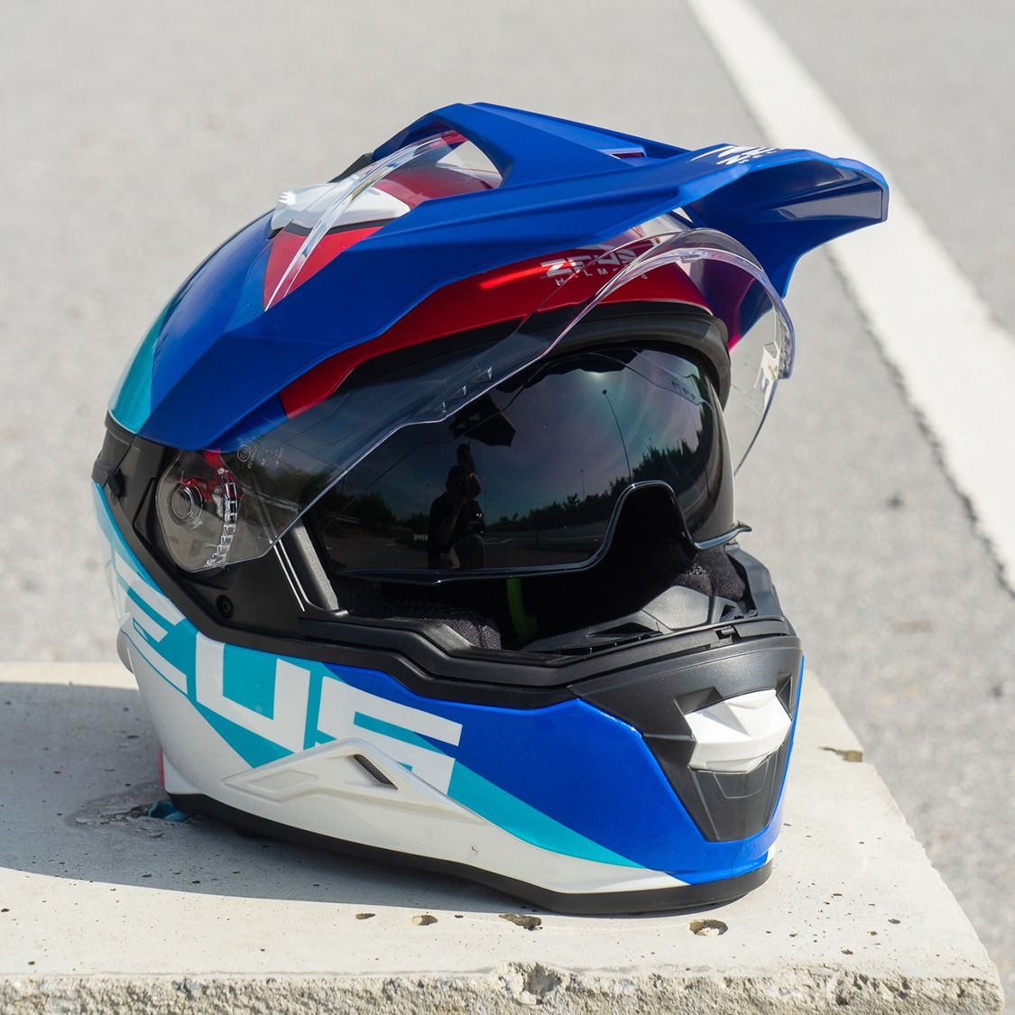 Pearl White/BF1 Blue