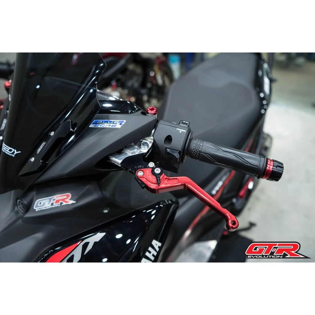มือเบรค-ครัช(ปรับ6ระดับ) GTR PM AEROX-155 NEW2021 (น็อตสแตนเลส)  LEXI-125