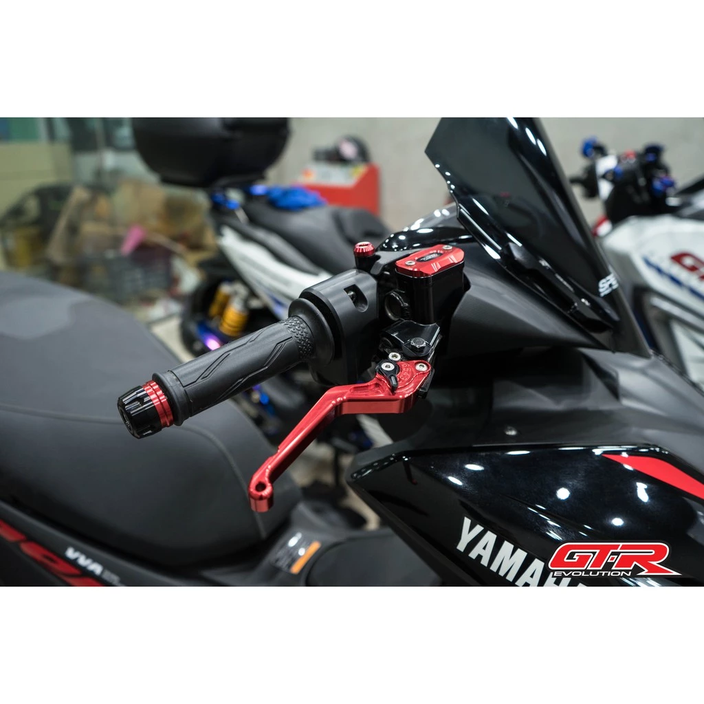 มือเบรค-ครัช(ปรับ6ระดับ) GTR PM AEROX-155 NEW2021 (น็อตสแตนเลส)  LEXI-125
